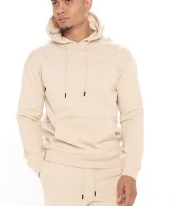 Fashion Nova New Today Tyson Hoodie - Tan