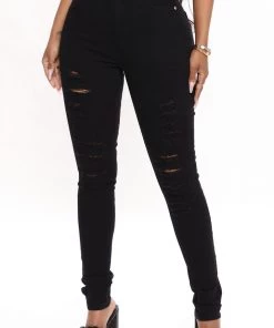 Fashion Nova Drive To The Ocean Jeans - Black