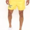 Mysite Players Club Swim Trunks - Gold