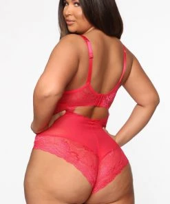 Fashion Nova Teddies & Babydolls Love Me Until The End Lace Teddy Bodysuit - Red 9 Fashion Nova Teddies & Babydolls Love Me Until The End Lace Teddy Bodysuit - Red