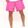 Mysite New Today Nylon Utility Shorts - Neon Pink