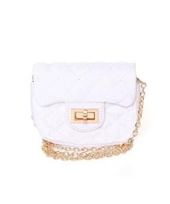 FashionNob Better Than Ever Micro Mini Bag - White