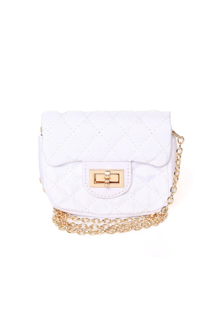 FashionNob Better Than Ever Micro Mini Bag - White 1 FashionNob Better Than Ever Micro Mini Bag - White