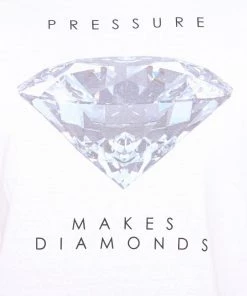 Mysite Under Pressure Short Sleeve Tee - White