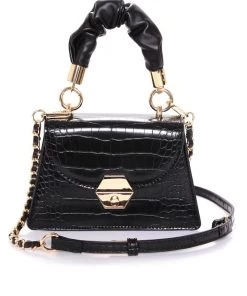 FashionNob Teddies & Babydolls A Big City Girl Handbag - Black