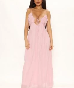 Mysite DRESSES Keeping My Word Maxi Dress - Mauve