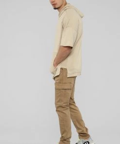 Mysite New Today Kyle Cargo Pants - Khaki