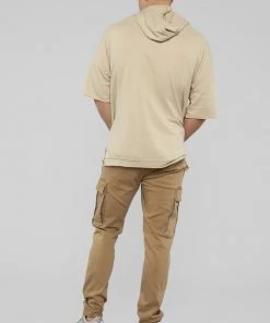 Mysite New Today Kyle Cargo Pants - Khaki