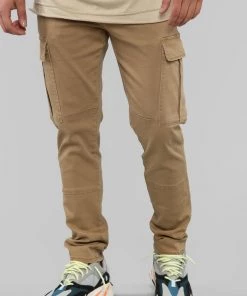 Mysite New Today Kyle Cargo Pants - Khaki