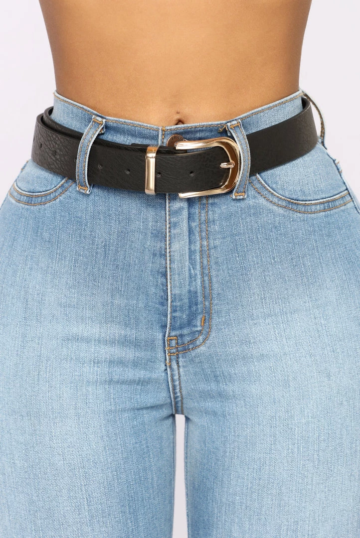 FashionNob Teddies & Babydolls Back To Basic Belt Set - Black/Tan 1 FashionNob Teddies & Babydolls Back To Basic Belt Set - Black/Tan