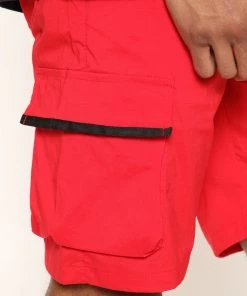 Mysite On The Go Nylon Cargo Short - Red New Today 12 Mysite On The Go Nylon Cargo Short - Red New Today