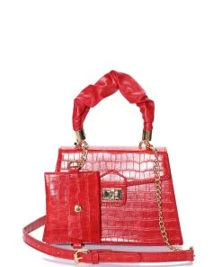 Fashion Nova Influencer Looks Girls Day Handbag - Red