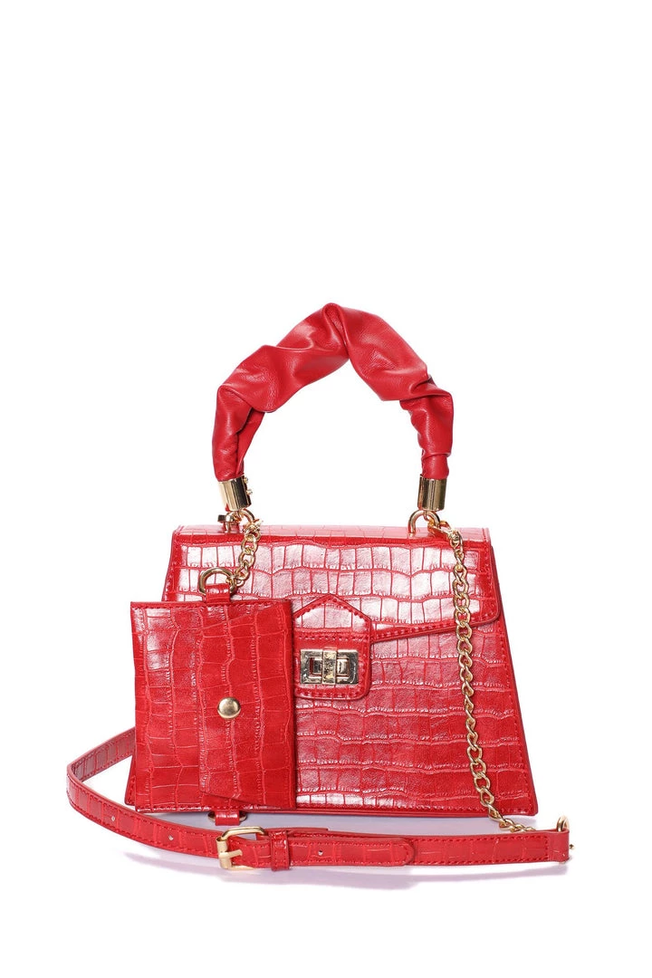 Fashion Nova Influencer Looks Girls Day Handbag - Red 2 Fashion Nova Influencer Looks Girls Day Handbag - Red