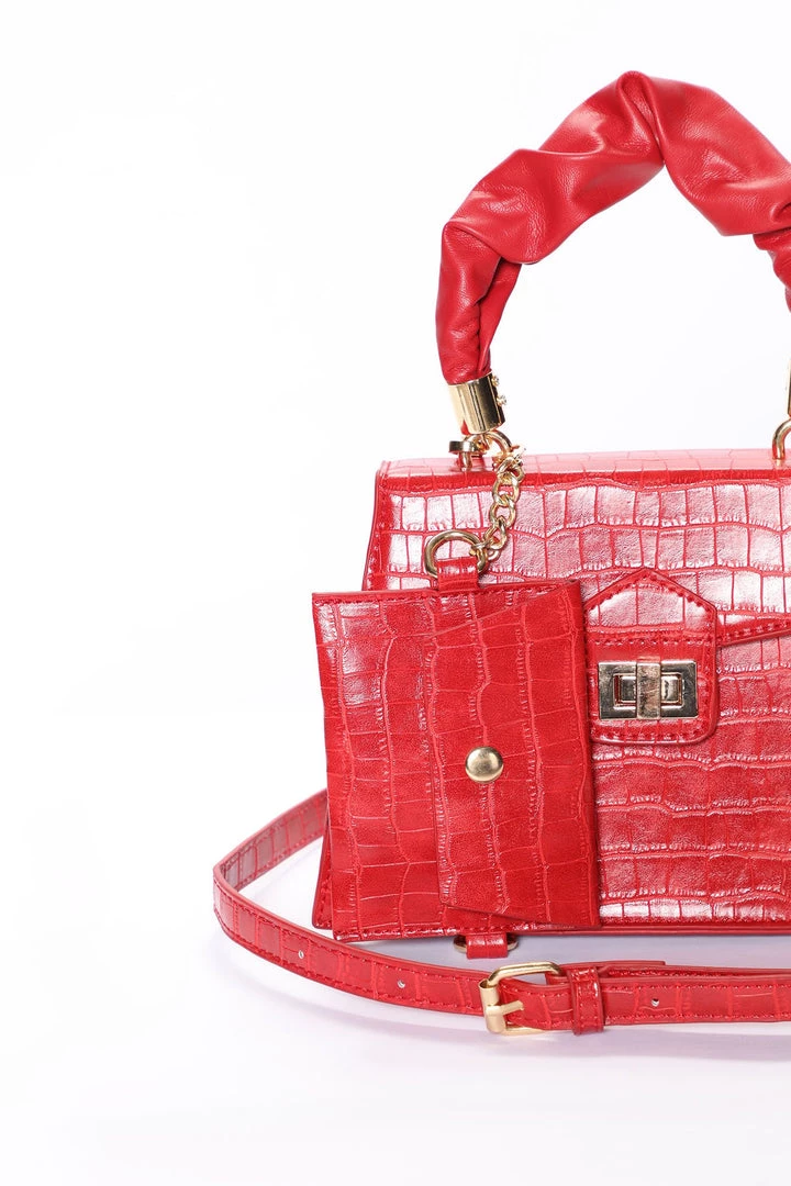 Fashion Nova Influencer Looks Girls Day Handbag - Red 3 Fashion Nova Influencer Looks Girls Day Handbag - Red