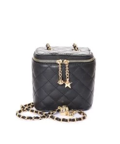 Fashion Nova Teddies & Babydolls Enchanted Mini Bag - Black