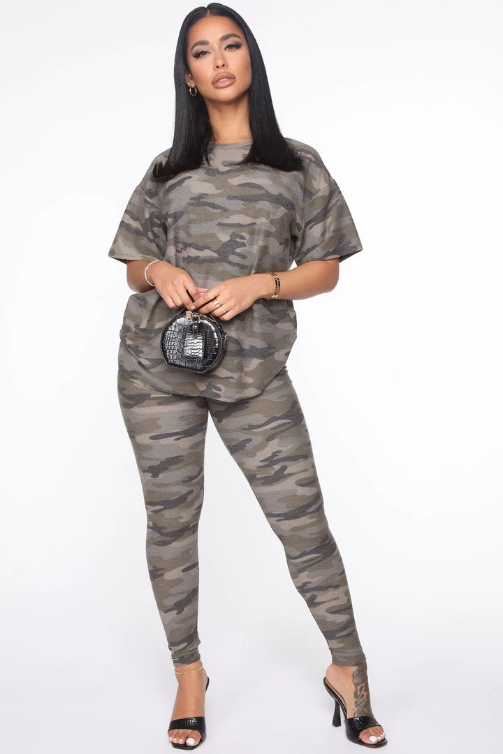 FashionNob Chelsea Camo Legging Set - Camouflage 2 FashionNob Chelsea Camo Legging Set - Camouflage