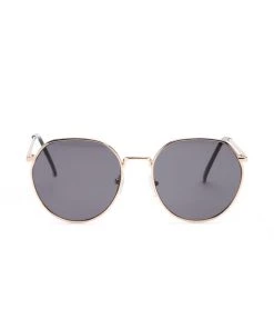 Mysite Get The Check Sunglasses - Gold/Black New Today