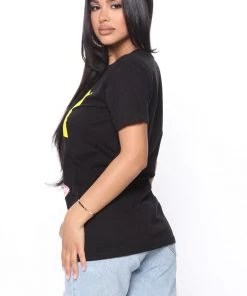 FashionNob Biggest Flex Top - Black