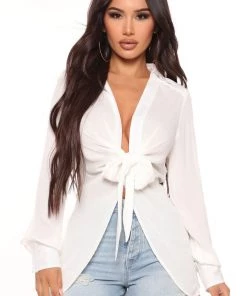 Mysite Play All Day Blouse - White