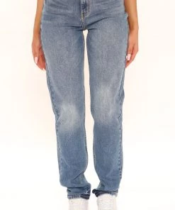 Mysite Tall Not Your Ordinary Mom Jeans - Medium Blue Wash New Today