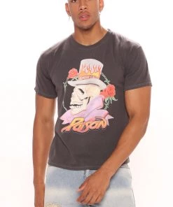 Mysite New Today Poison Short Sleeve Tee - Black