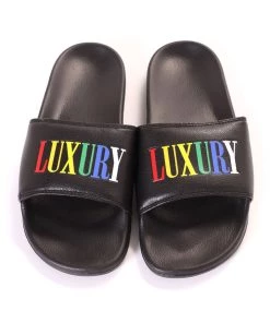 Mysite New Today Luxury Slides - Black