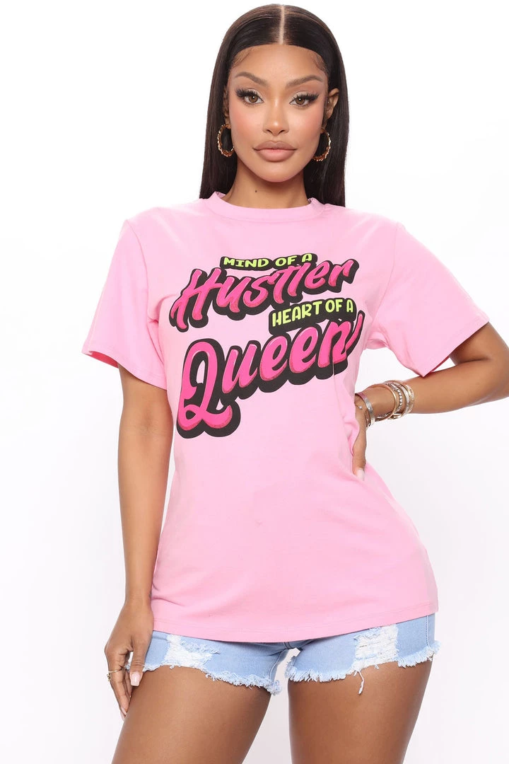 Mysite Heart Of A Queen Top - Pink New Today 1 Mysite Heart Of A Queen Top - Pink New Today