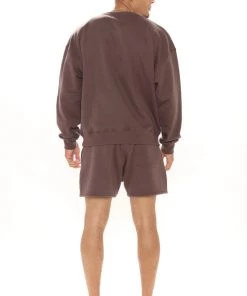 Fashion Nova Influencer Looks Tyson Everyday Sweat Shorts - Brown