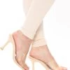 Fashion Nova Lucinda Heeled Mules - Nude SHOES