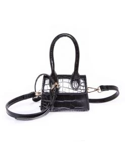 FashionNob Better With Me Mini Handbag - Black
