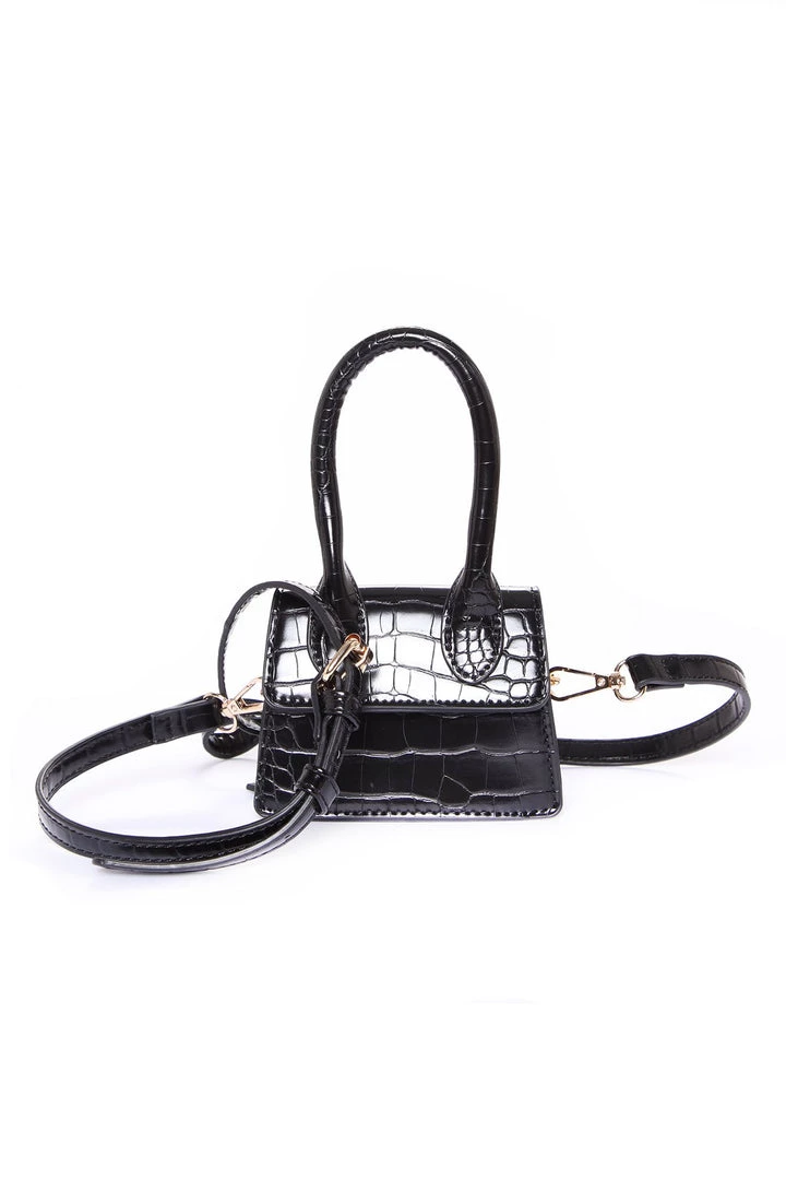 FashionNob Better With Me Mini Handbag - Black 2 FashionNob Better With Me Mini Handbag - Black