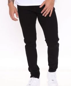 Mysite Cornell Skinny Jeans - Black