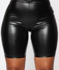 Fashion Nova Best Sellers Rough Rider Biker Shorts - Black