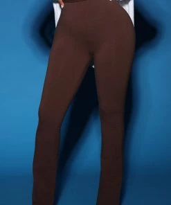 Mysite Adriana Flare Pant - Chocolate New Today