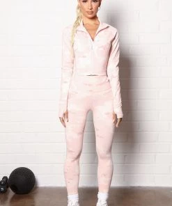 Fashion Nova Nob Sport UnBasic Training Sculpt Tech Active Leggings - Mauve