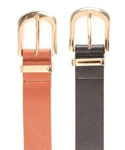 FashionNob Teddies & Babydolls Back To Basic Belt Set - Black/Tan 11 FashionNob Teddies & Babydolls Back To Basic Belt Set - Black/Tan