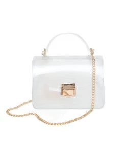 Fashion Nova Clear Your Mind Handbag - Clear