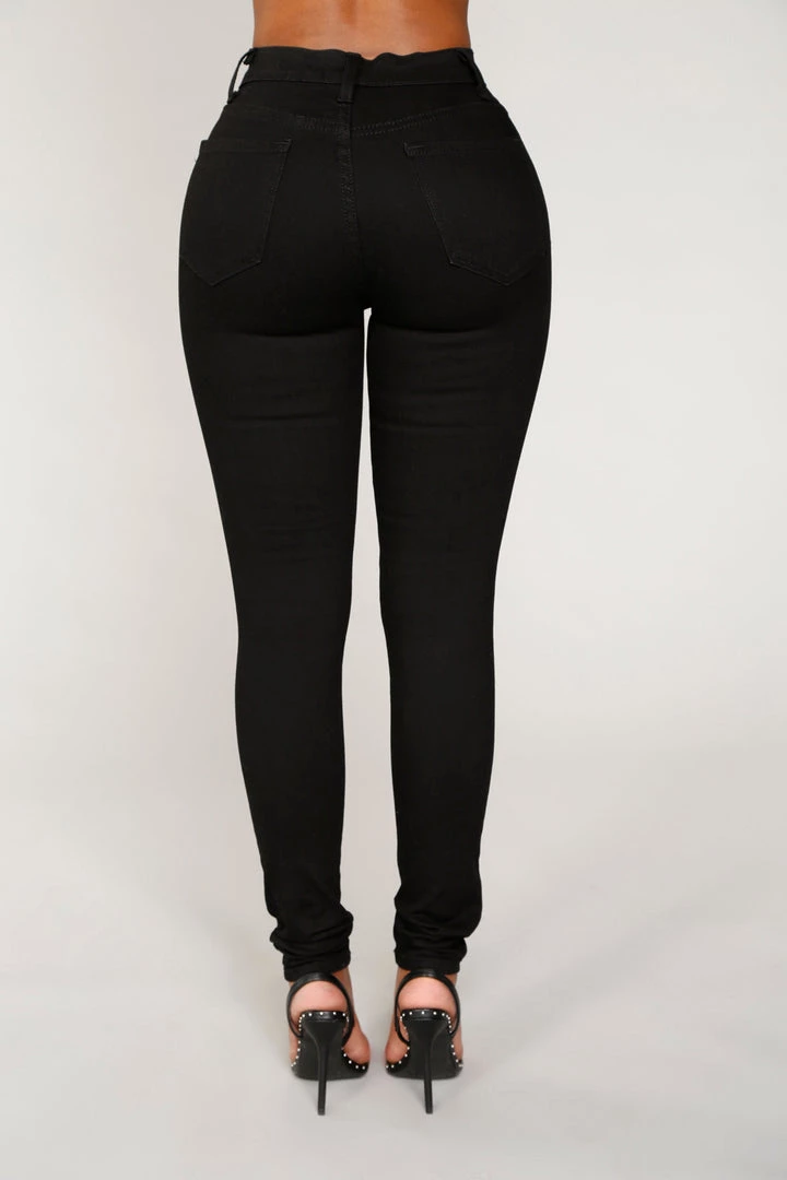 Mysite Hannah Skinny Jeans - Black 6 Mysite Hannah Skinny Jeans - Black