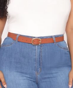 Fashion Nova Essential Basic Belt Set - Black/Tan 12 Fashion Nova Essential Basic Belt Set - Black/Tan