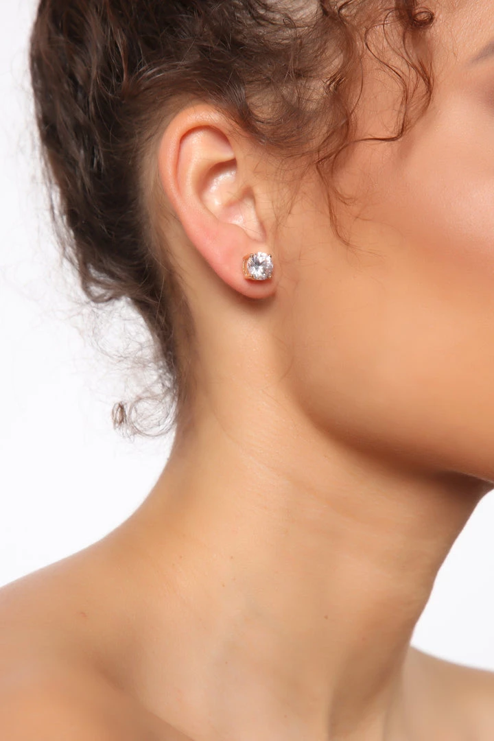 Fashion Nova Best Sellers Stud Berry Earring Set - Gold 2 Fashion Nova Best Sellers Stud Berry Earring Set - Gold