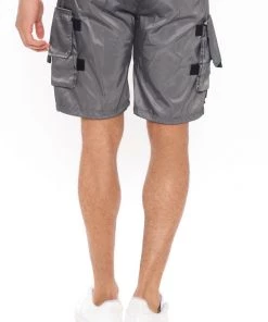 Mysite New Today Stunt 101 Cargo Short - Charcoal