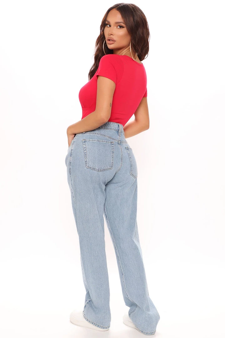 Fashion Nova Teddies & Babydolls Gwen II Bodysuit - Red 4 Fashion Nova Teddies & Babydolls Gwen II Bodysuit - Red