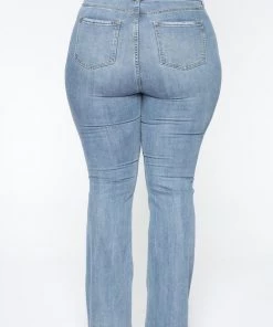 Fashion Nova Influencer Looks I'll See Ya There Flare Jeans - Medium Blue Wash