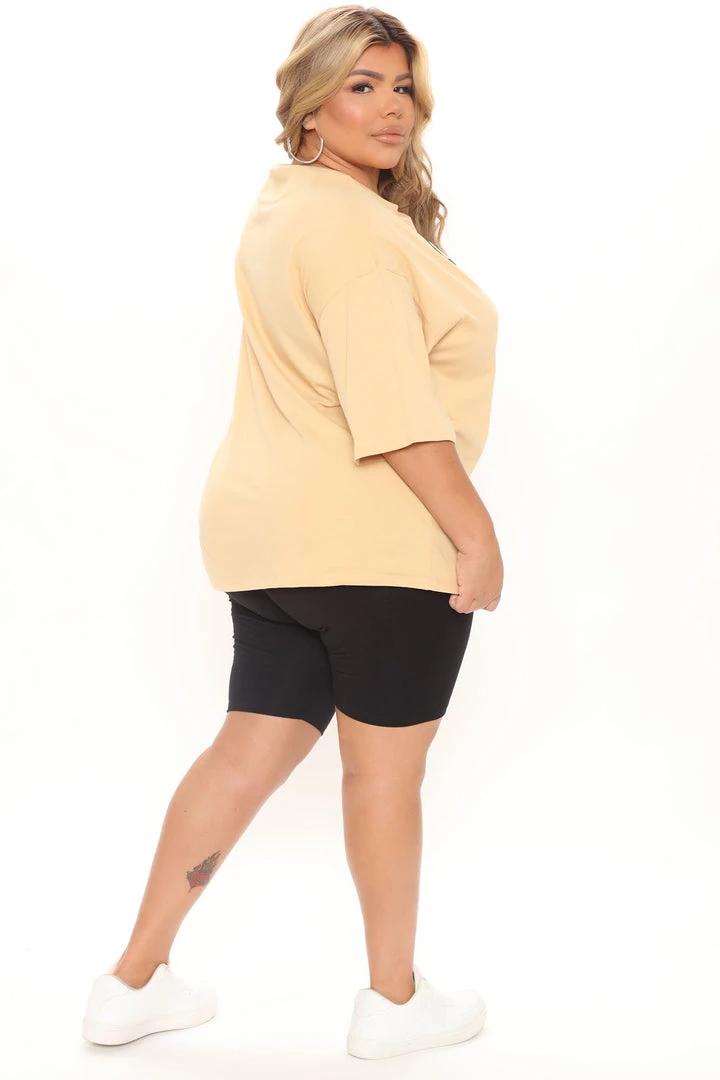 Fashion Nova Teddies & Babydolls Girl Gang Teddy Tunic Top - Khaki 8 Fashion Nova Teddies & Babydolls Girl Gang Teddy Tunic Top - Khaki