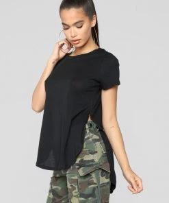 Mysite Laid Back Tee - Black