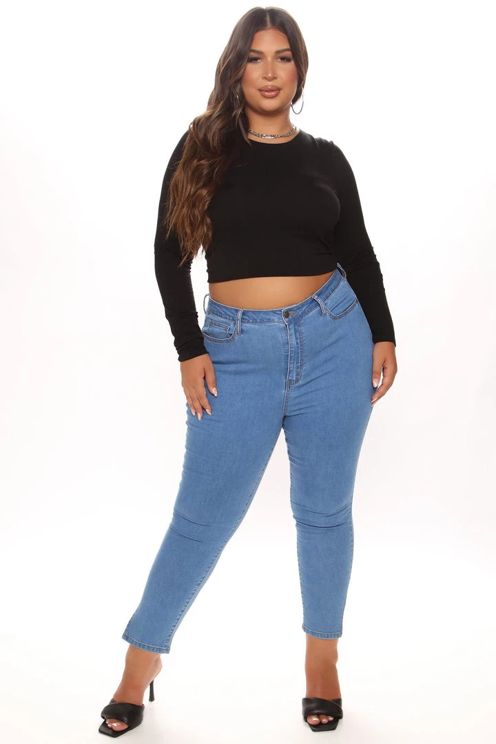 Fashion Nova Sunsets On Venice Backless Long Sleeve Top - Black 6 Fashion Nova Sunsets On Venice Backless Long Sleeve Top - Black