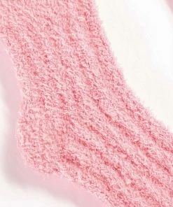 Fashion Nova Teddies & Babydolls Essential Fuzzy Socks - Pink
