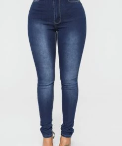 Fashion Nova No Good For Each Other Jeans - Dark