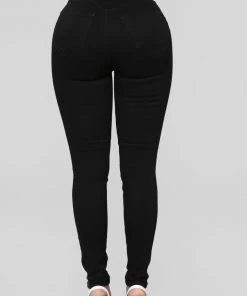 Mysite Get You Alone Skinny Jeans - Black