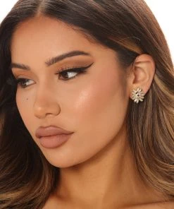 Fashion Nova Keep An Eye Out Stud Earring - Gold/combo